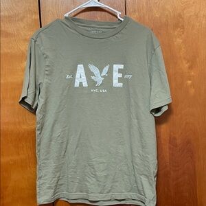 American Eagle Outfitters Khaki Men's Tee